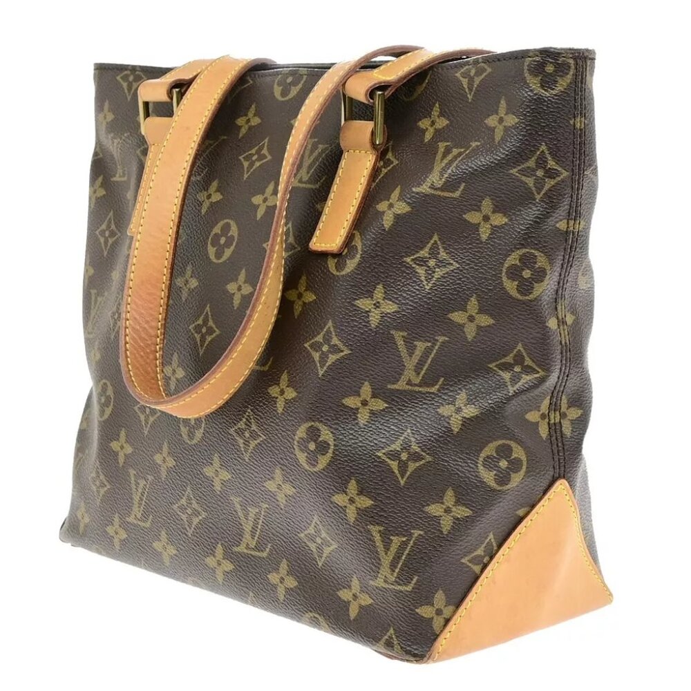 LOUIS VUITTON Cabas Piano Shoulder Bag Monogram Leather Brown M51148 78ED700 - Picture 8 of 14